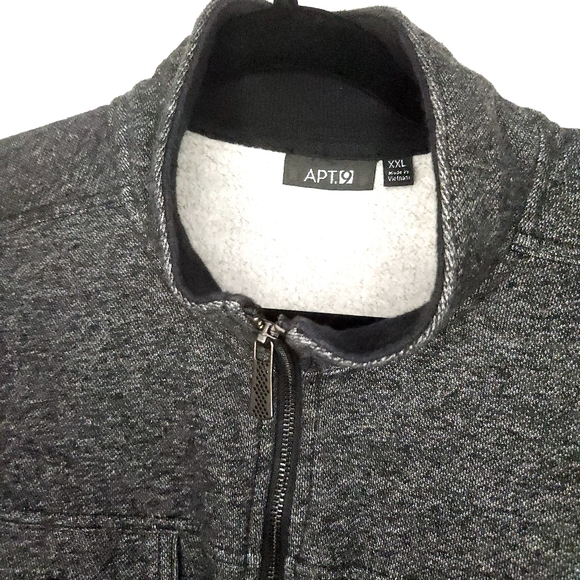 APT. 9 Jacket Size 2XL Tall Black Marble Men's - Picture 2 of 9